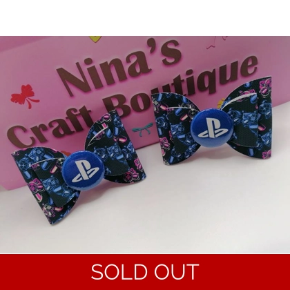 PlayStation Hair Bow Set